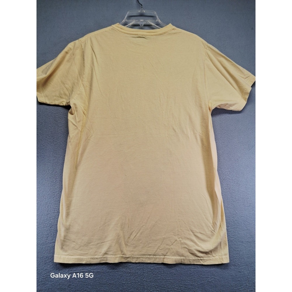 Mastodon Men Yellow Tshirt Size M - Picture 5 of 6
